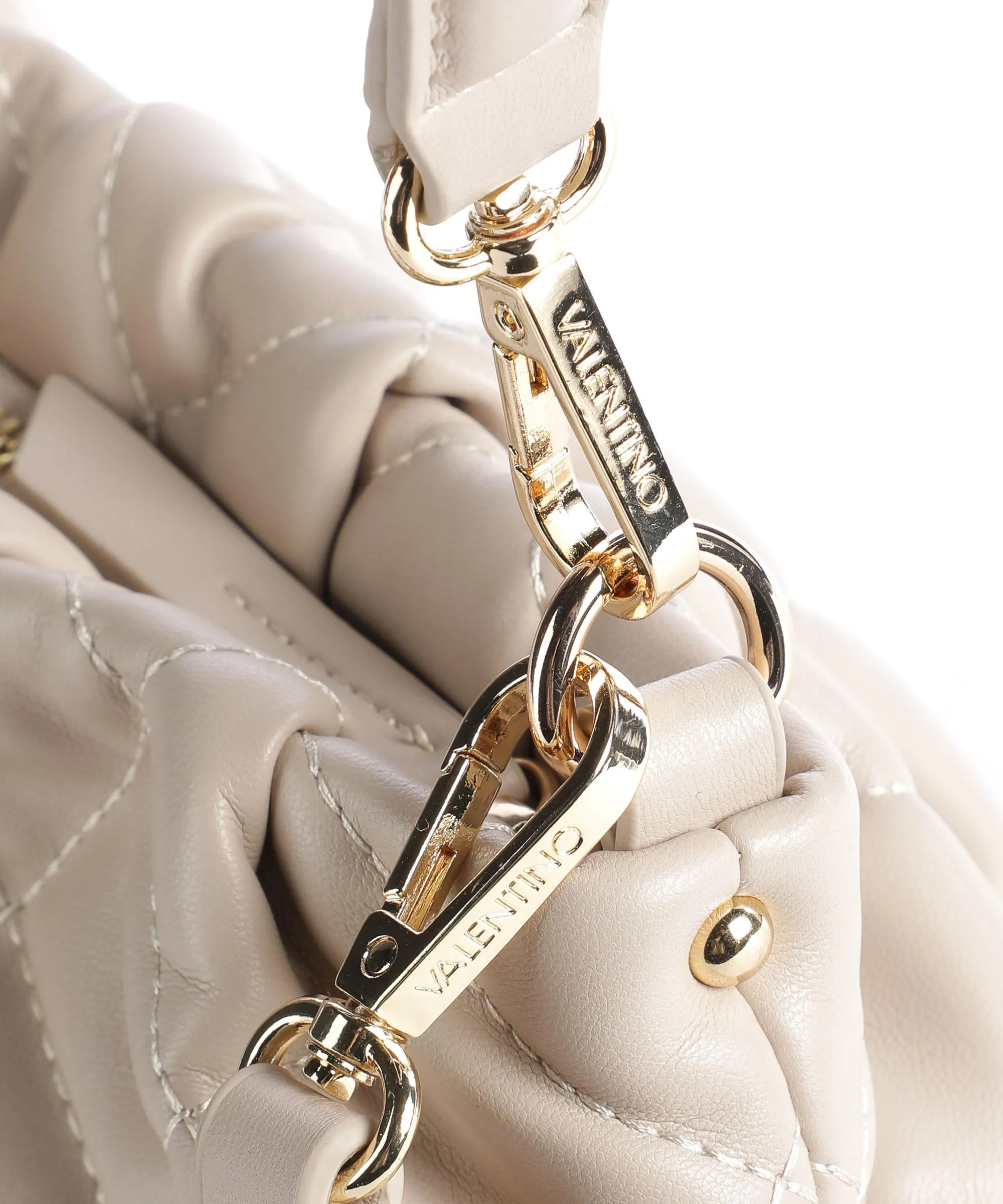 Valentino Bags Ocarina Borsa a spalla pelle sintetica beige  
