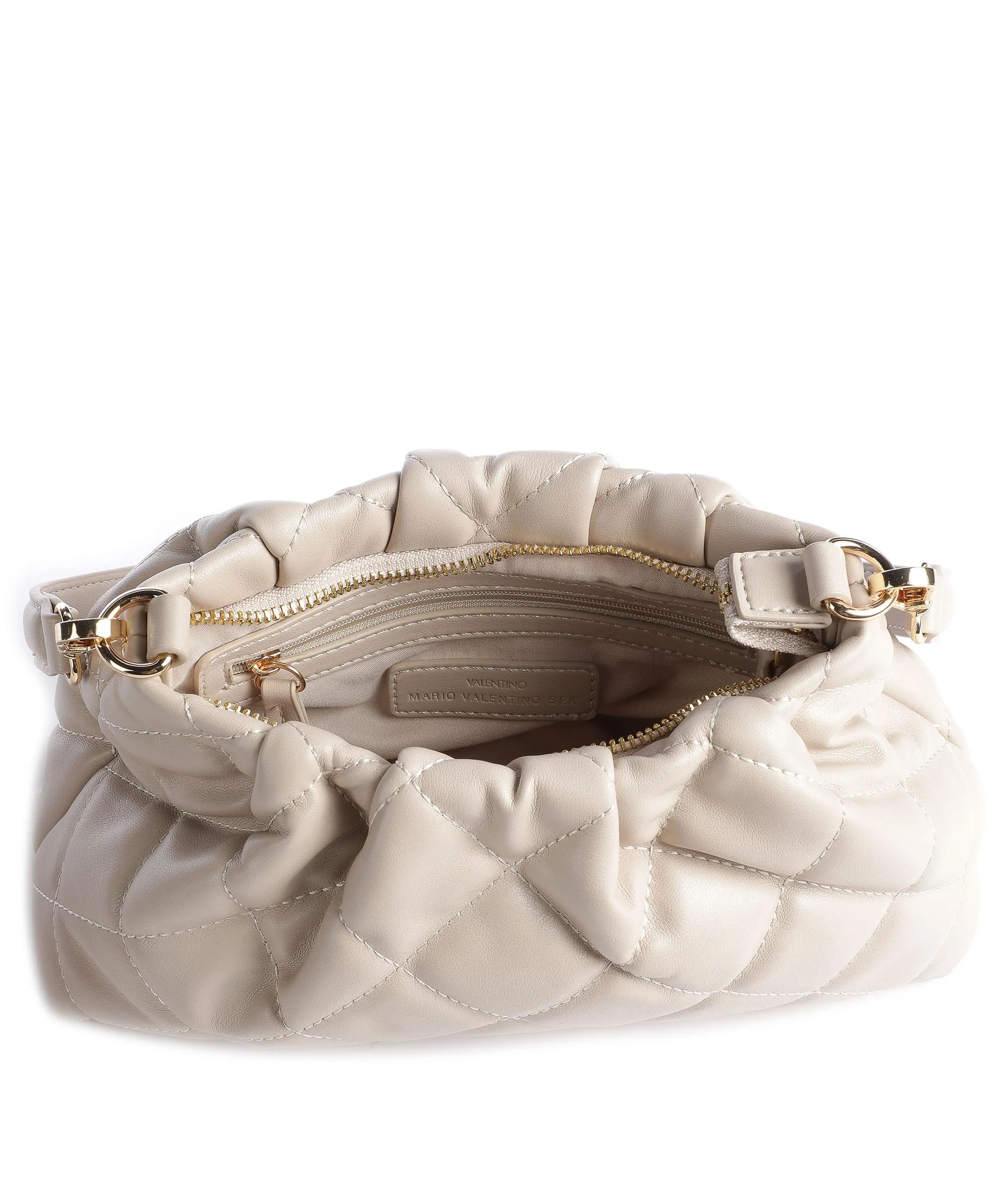  Valentino Bags Ocarina Borsa a spalla pelle sintetica beige  