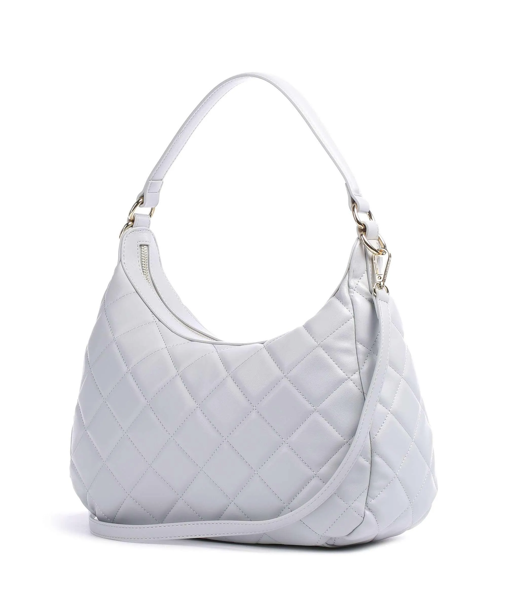  Valentino Bags Ocarina Borsa hobo pelle sintetica grigio chiaro  
