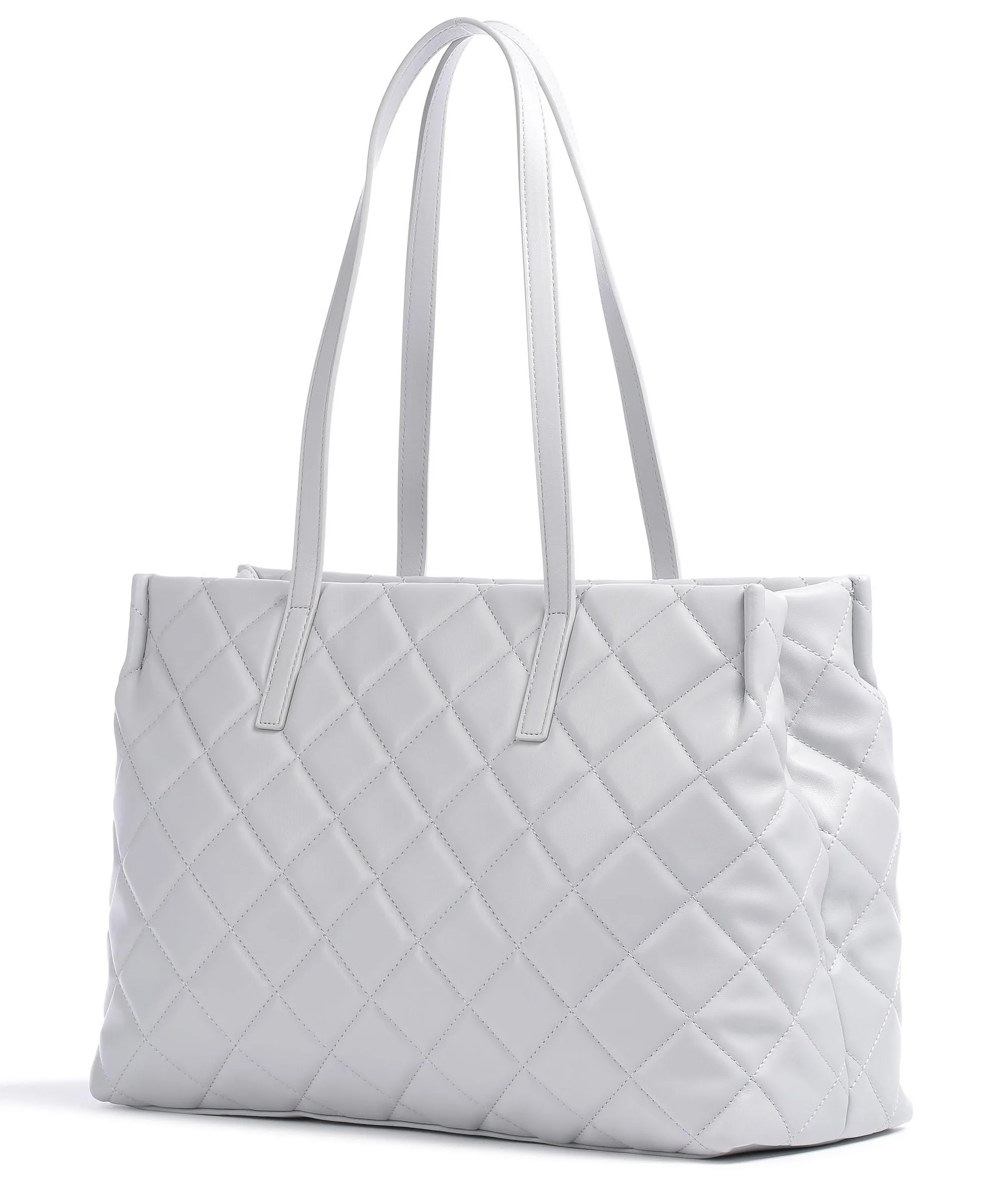  Valentino Bags Ocarina Borsa shopper 13″ pelle sintetica grigio chiaro  