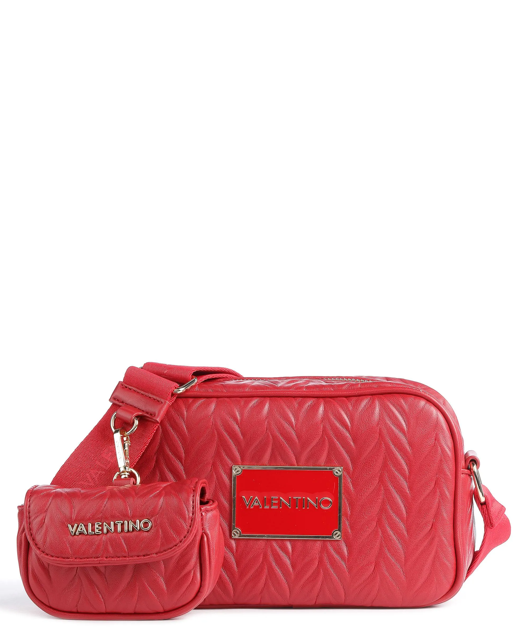  Valentino Bags Sunny Re Borsa a tracolla pelle sintetica rosso  
