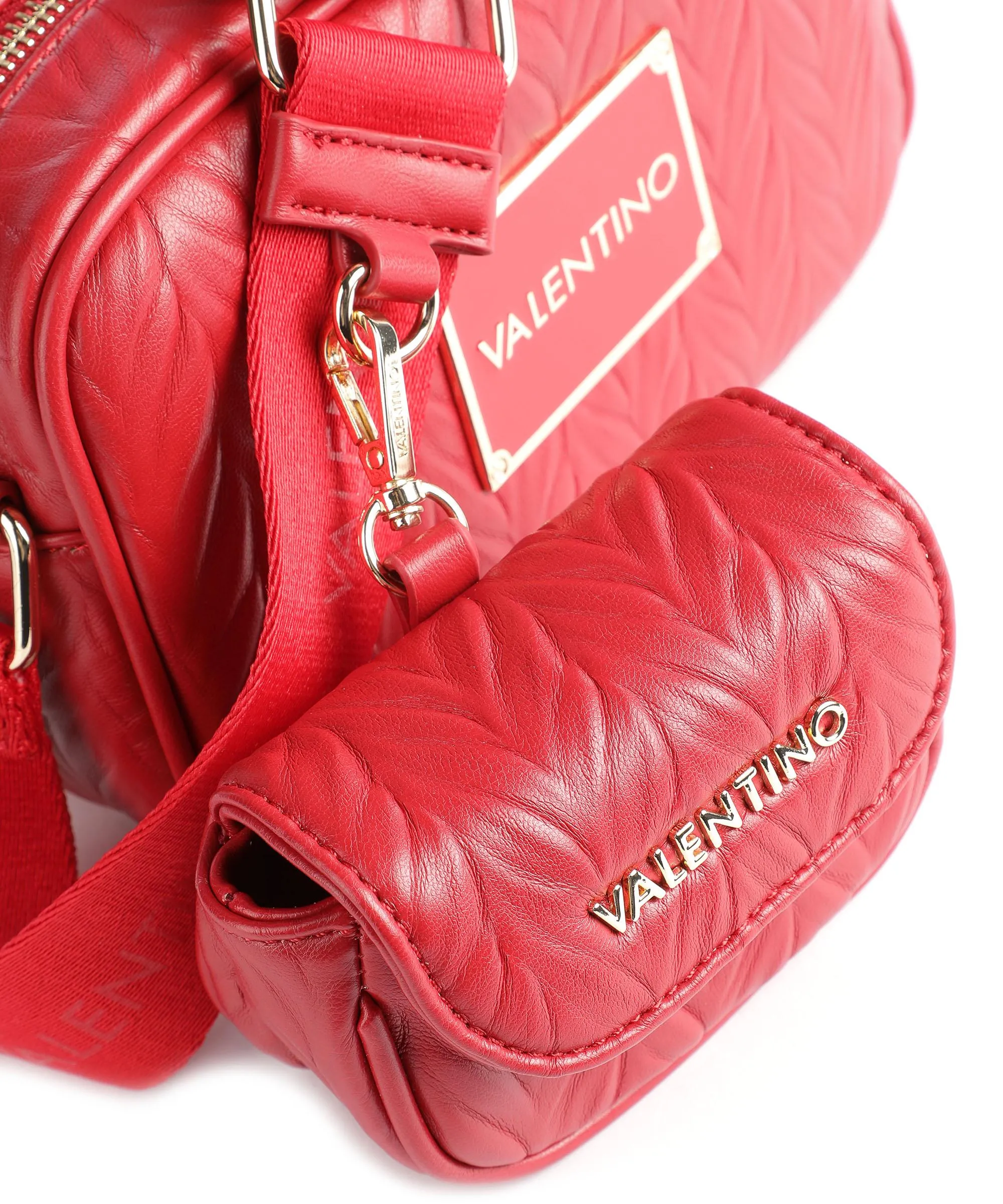  Valentino Bags Sunny Re Borsa a tracolla pelle sintetica rosso  