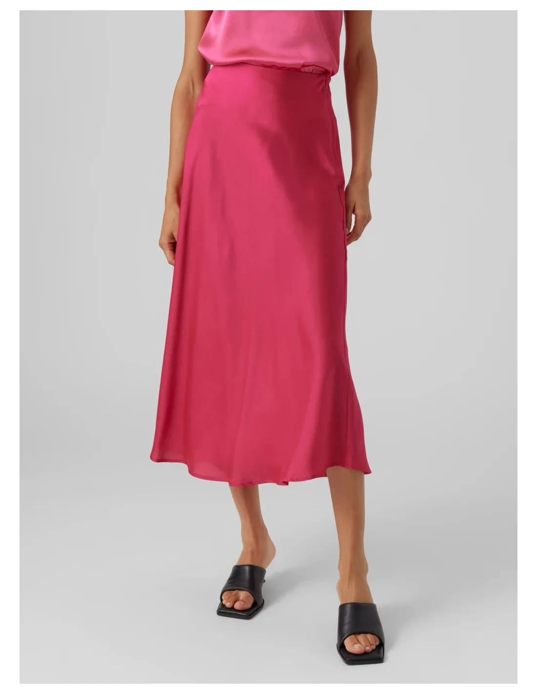VERO MODA DONNA VMHEART OLI HW 7/8 SKIRT WVN CE