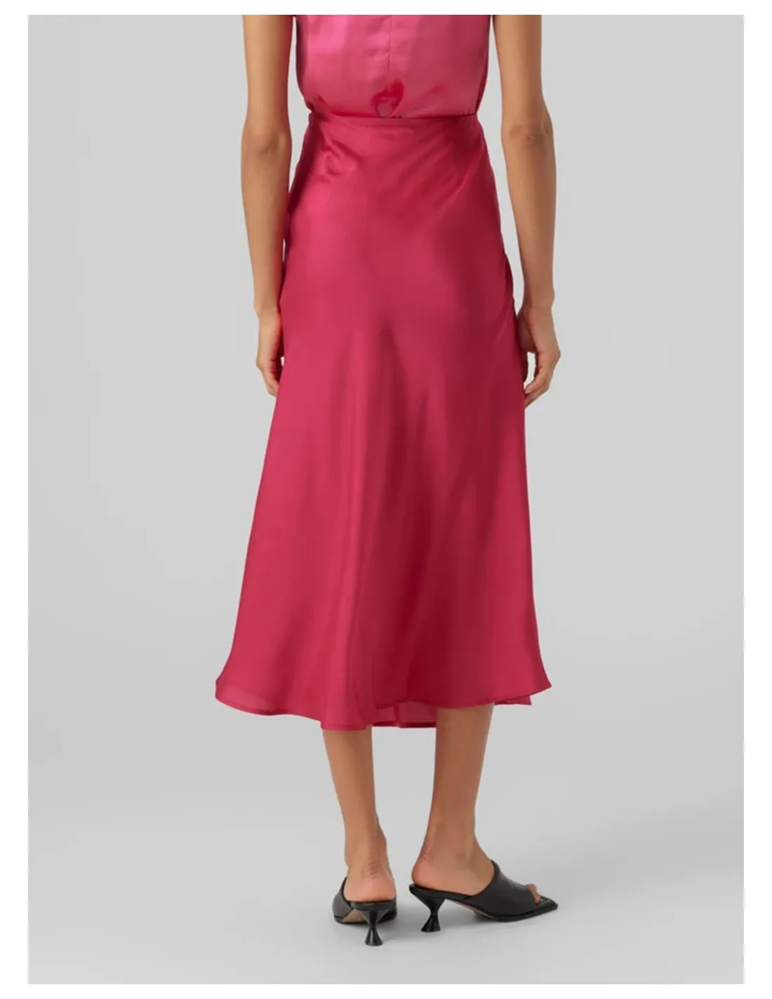VERO MODA DONNA VMHEART OLI HW 7/8 SKIRT WVN CE