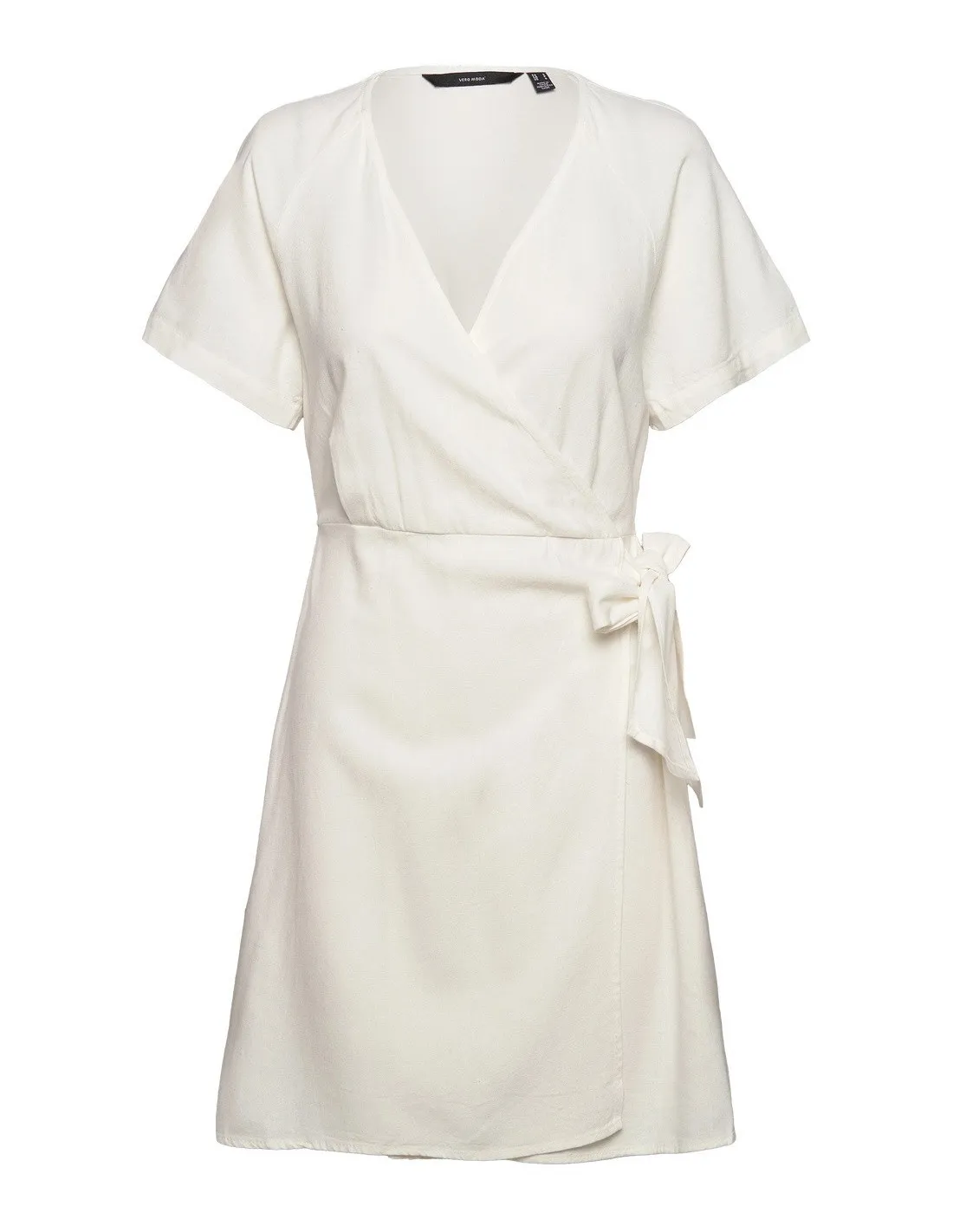 VERO MODA VMMYMILO SS WIDE WRAP SHORT DRESS WVN GA