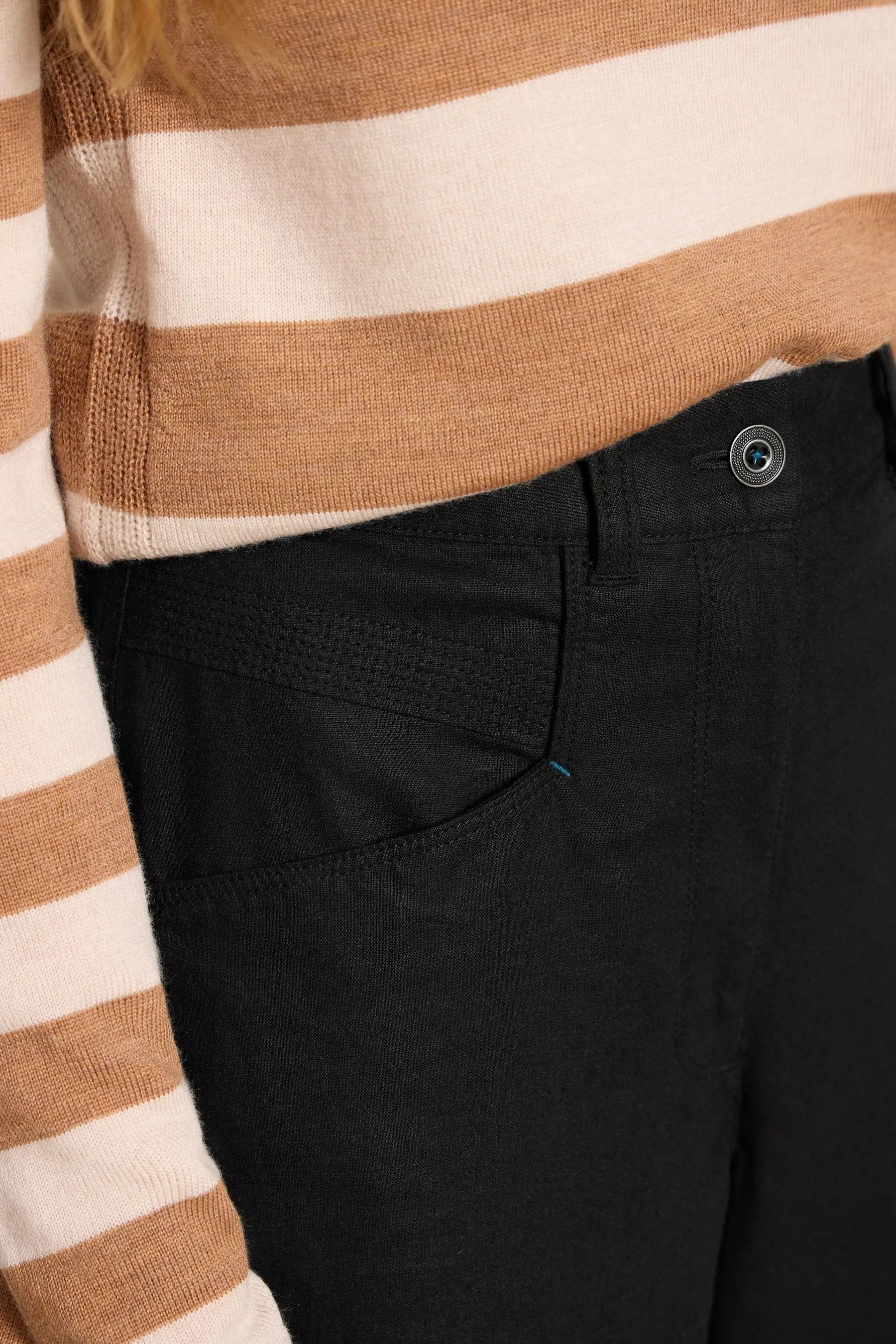 White Stuff - Harper Blend Pantaloni in lino