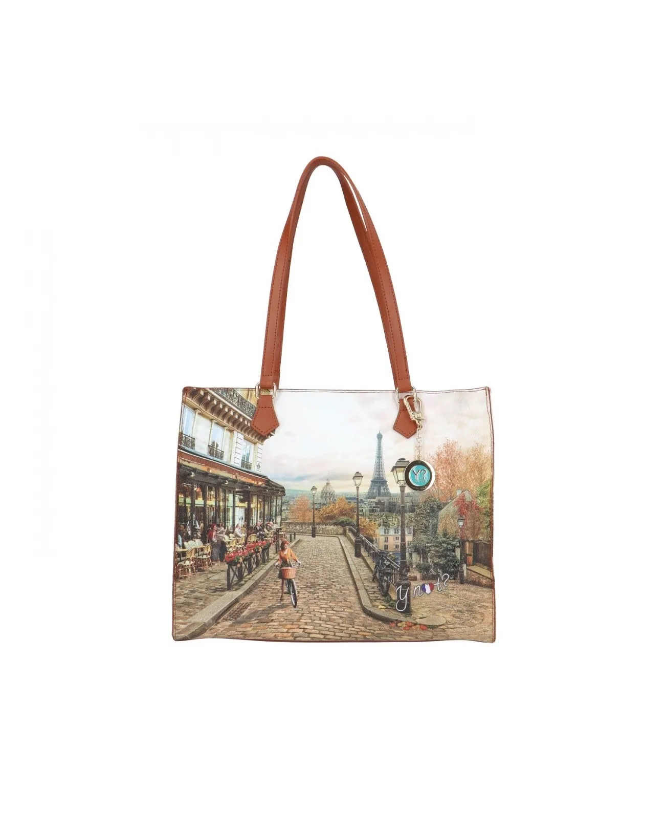 Ynot - Borsa a spalla squadrata in ecopelle Yesbag | Studioarch.com