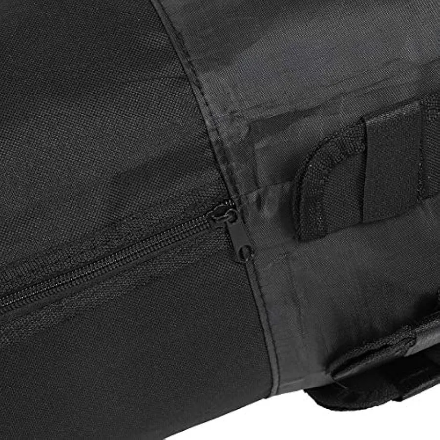Yunseity Custodia per Canna da Pesca, Tracolla e Maniglia Regolabili Resistenti, Borsa da Pesca, con Cinturino in Corda di Fissa