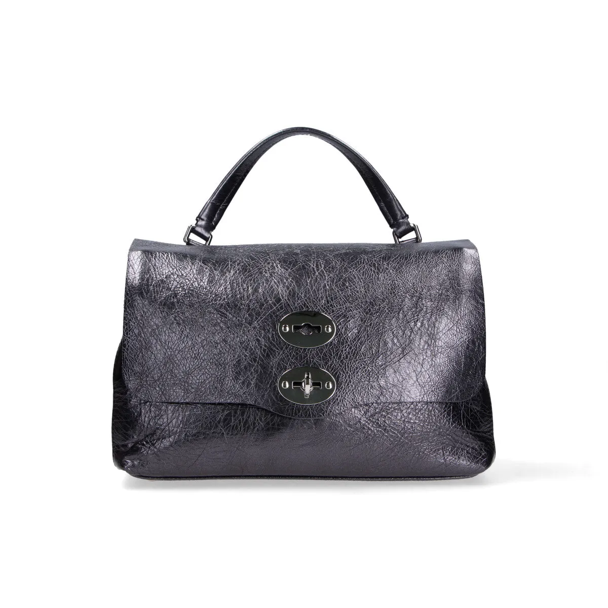 Zanellato borsa postina cortina antracite S