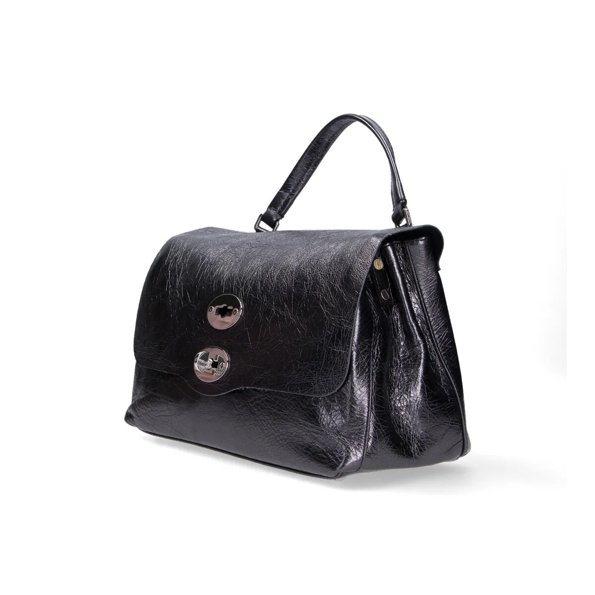 Zanellato borsa postina cortina antracite S