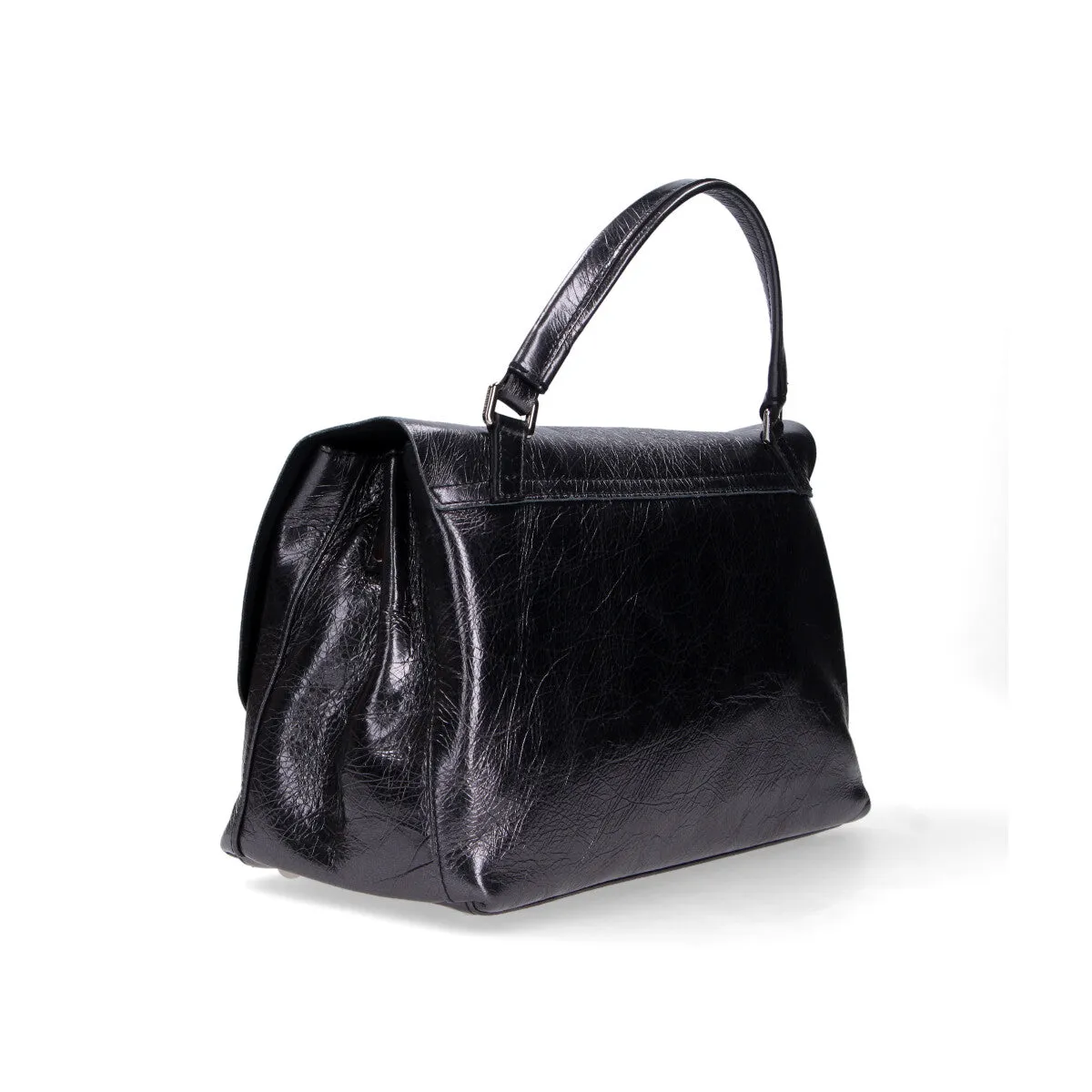 Zanellato borsa postina cortina antracite S