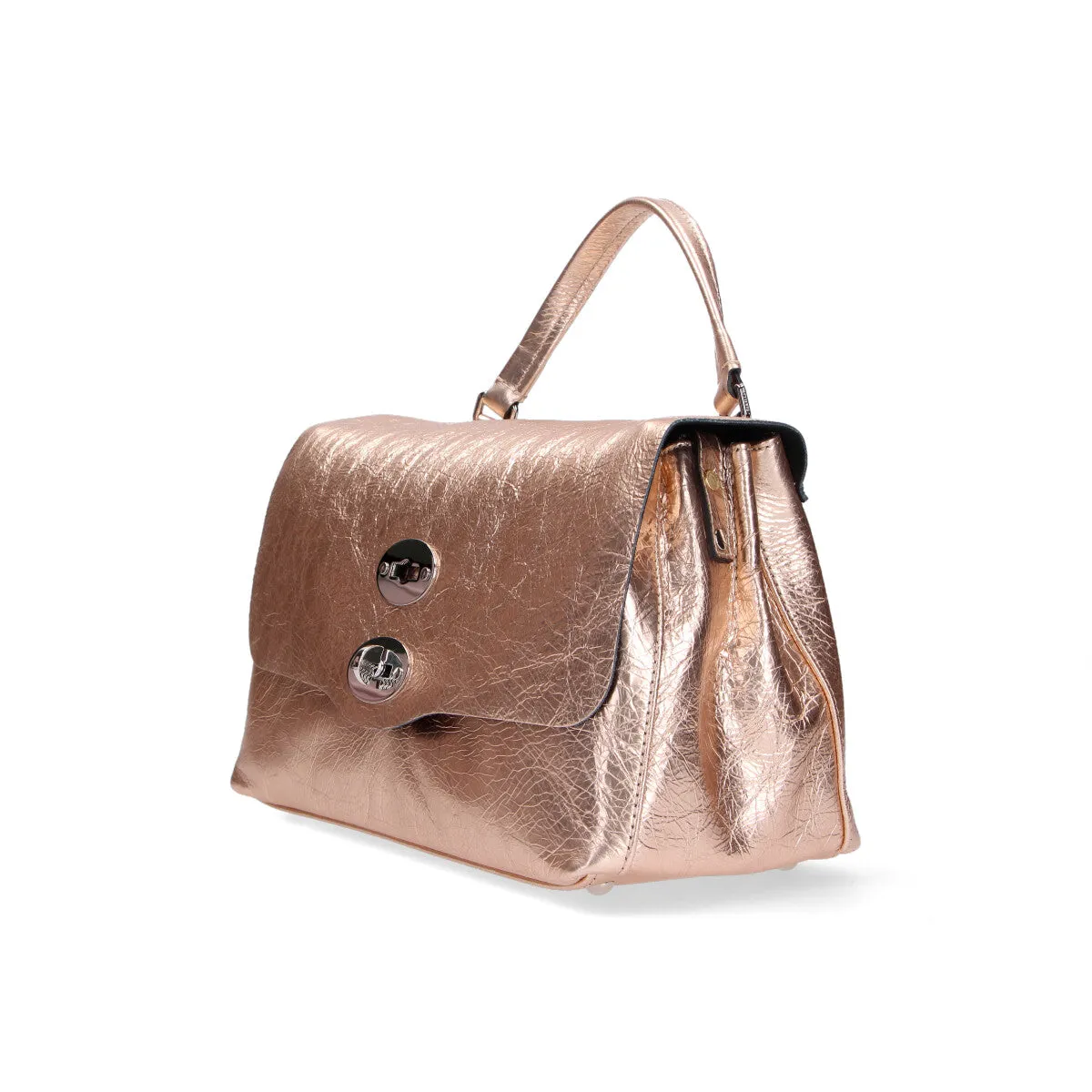 Zanellato borsa postina cortina rose gold S