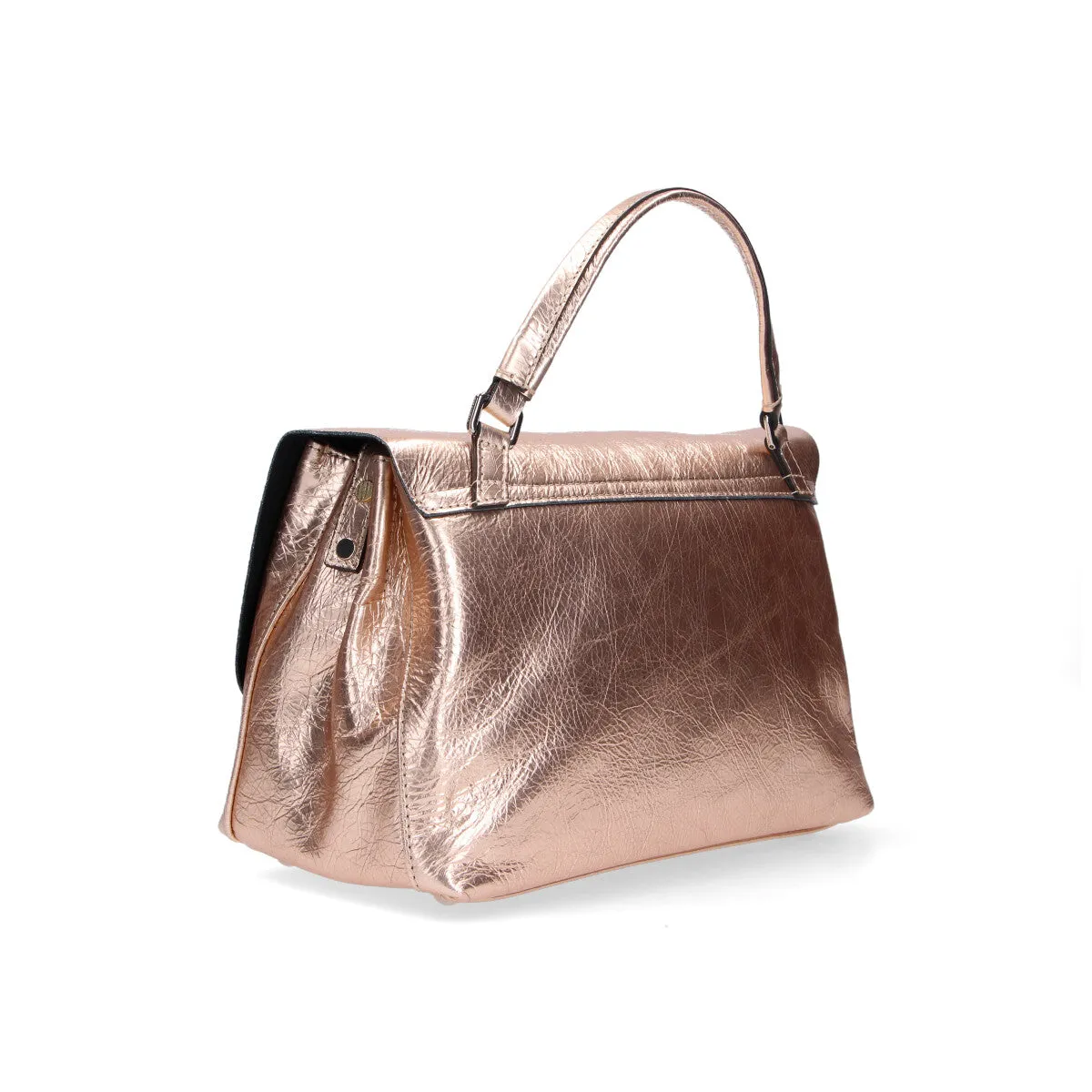 Zanellato borsa postina cortina rose gold S