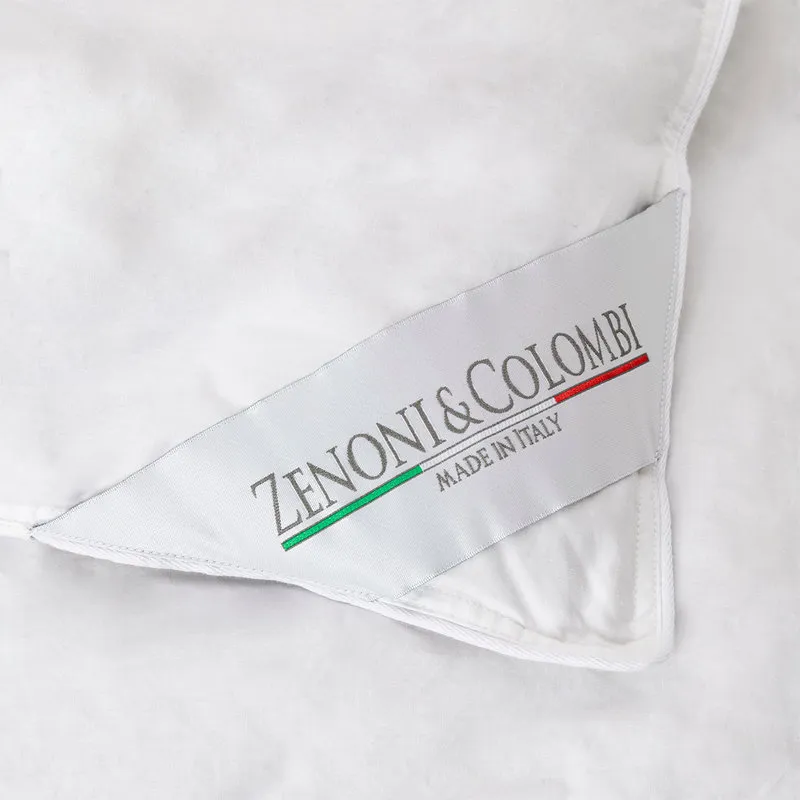 Zenoni & Colombi piumini letto Piumino Polar invernale 5 punti di calore in 100% piuma d'oca (90% piumino e 10% piccole piumette